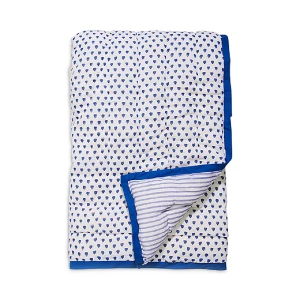 Roller Rabbit Baby Hearts Cotton Quilt